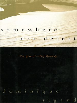 cover image of Somewhere in a Desert